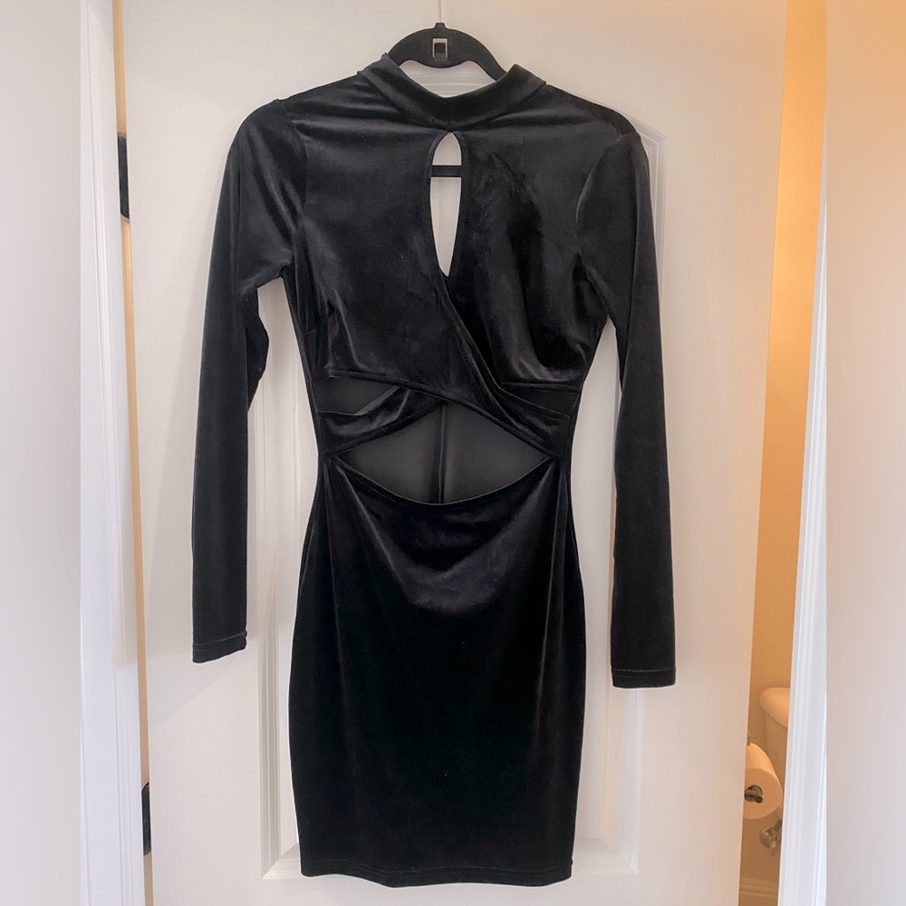 Velvet black dress. Windsor. Size medium.